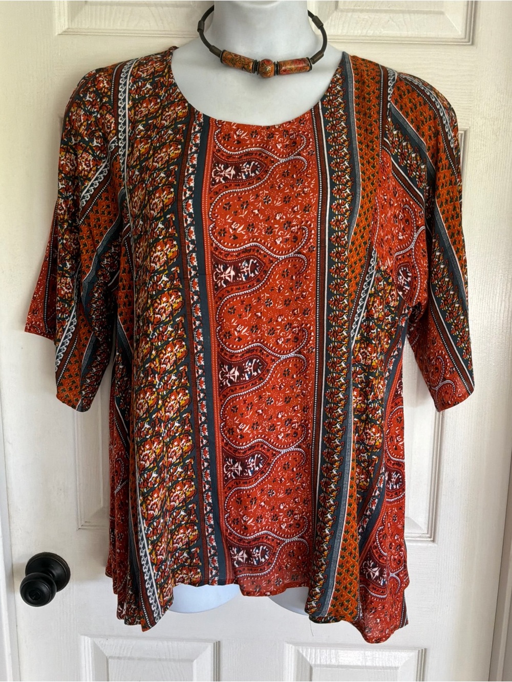 NWT…TIENDA HO..boho top